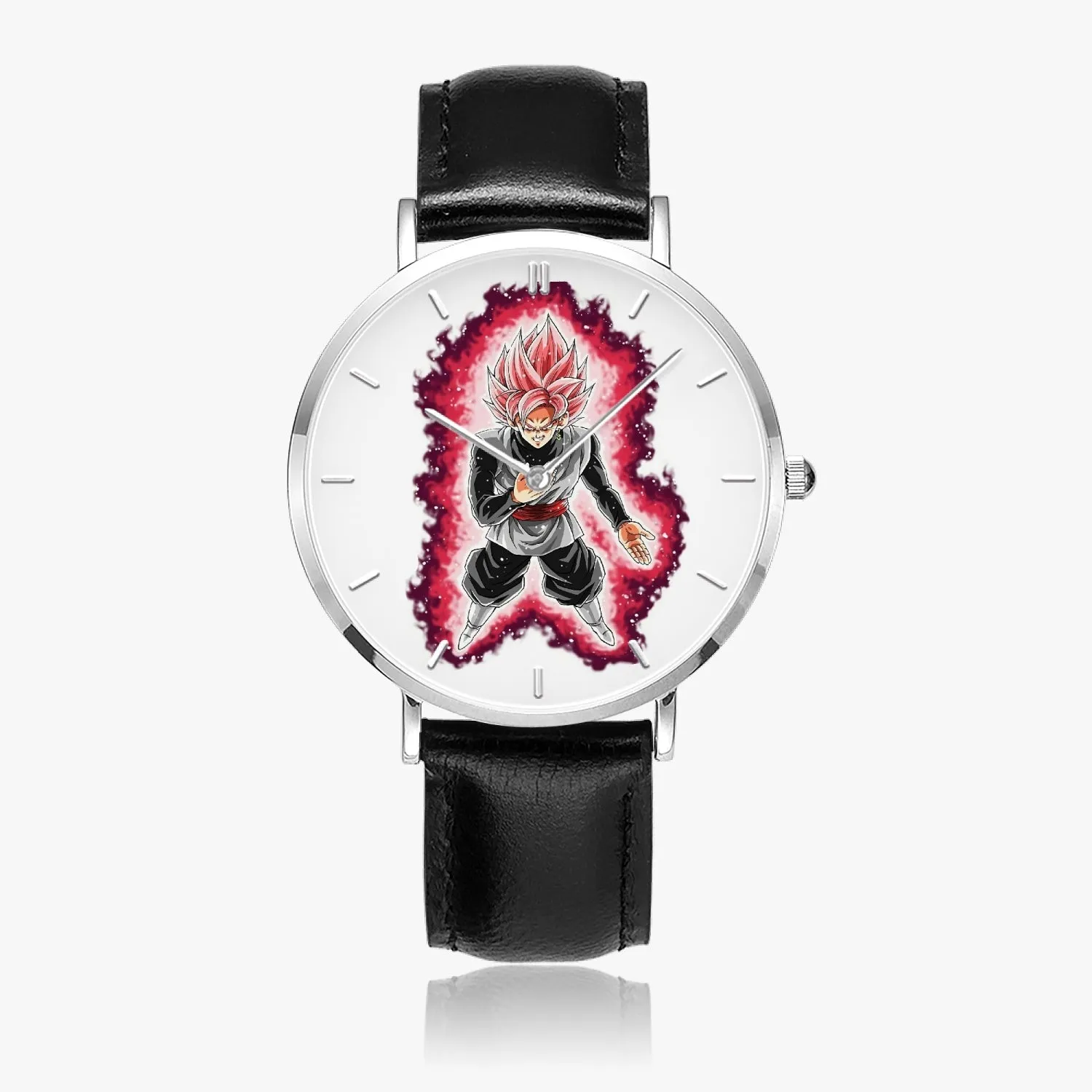 DBZ-Store Dope Super Black Goku Rose Super Saiyan 2 Grin Watch