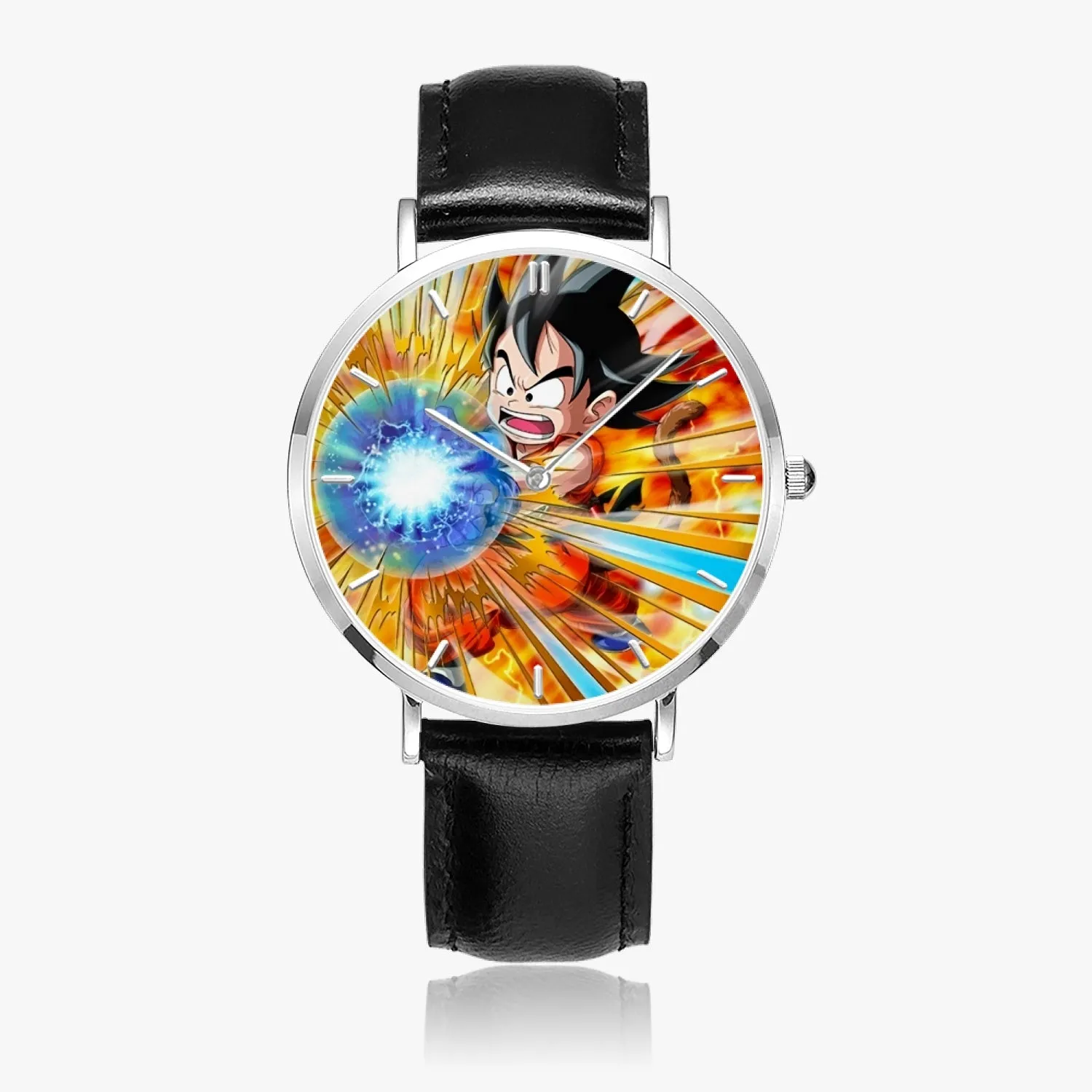 DBZ-Store Vibrant Energy Kid Goku Blue Kamehameha Watch