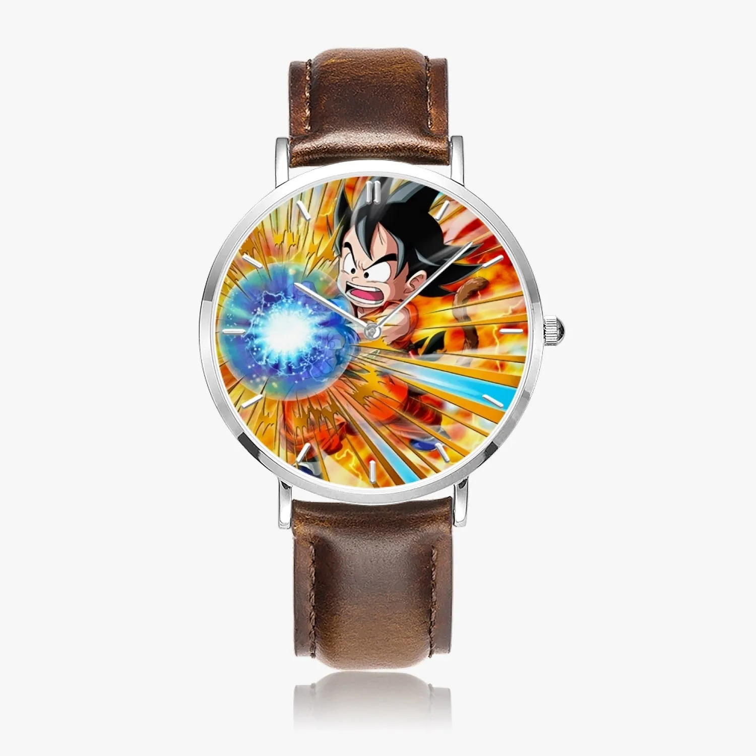 DBZ-Store Vibrant Energy Kid Goku Blue Kamehameha Watch