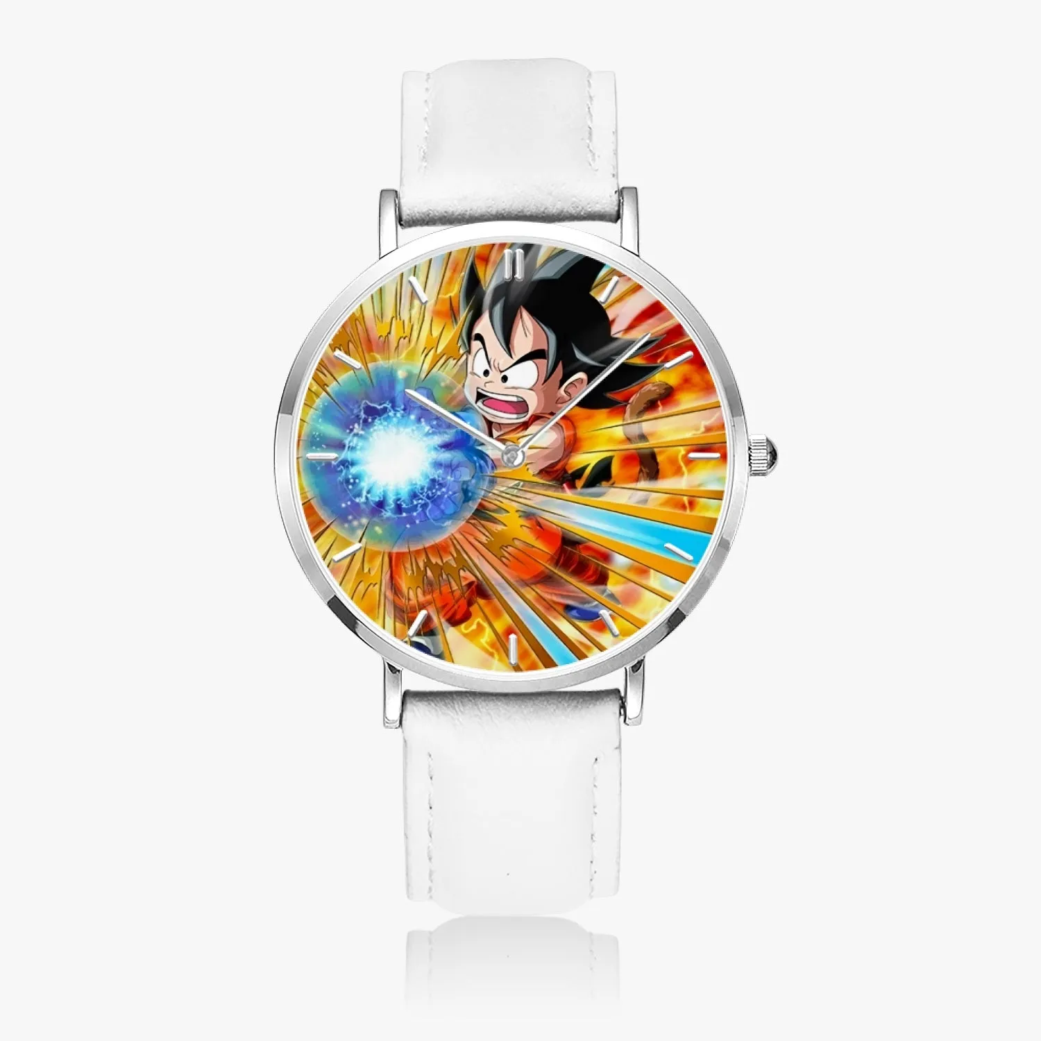 DBZ-Store Vibrant Energy Kid Goku Blue Kamehameha Watch