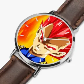 DBZ-Store Vibrant Vegeta Super Saiyan Red God Watch