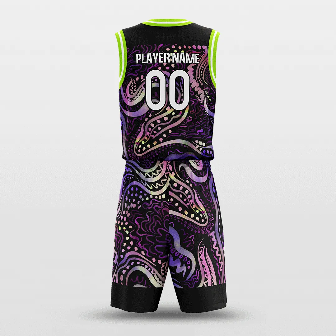 Deep Sea Fear - Customized Sublimated Basketball Set