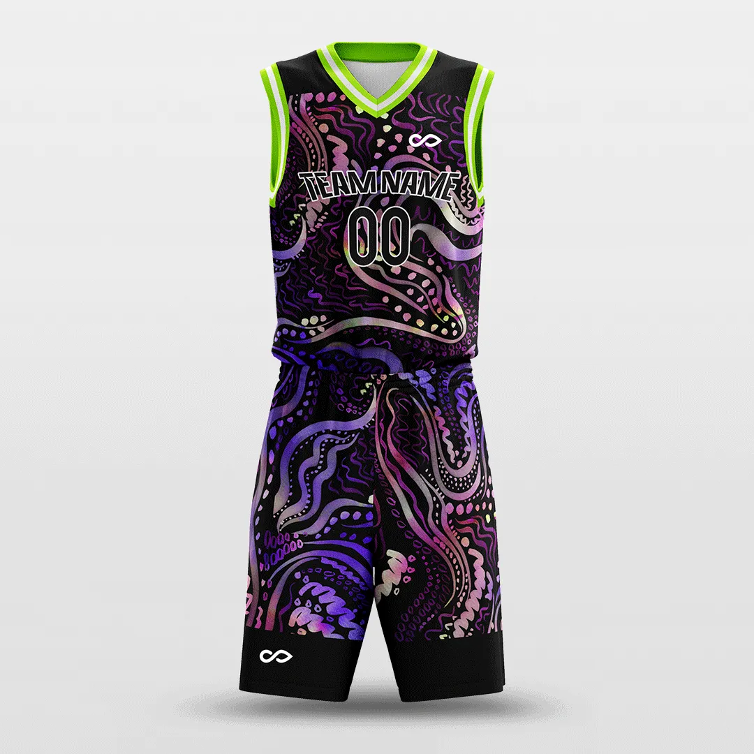 Deep Sea Fear - Customized Sublimated Basketball Set