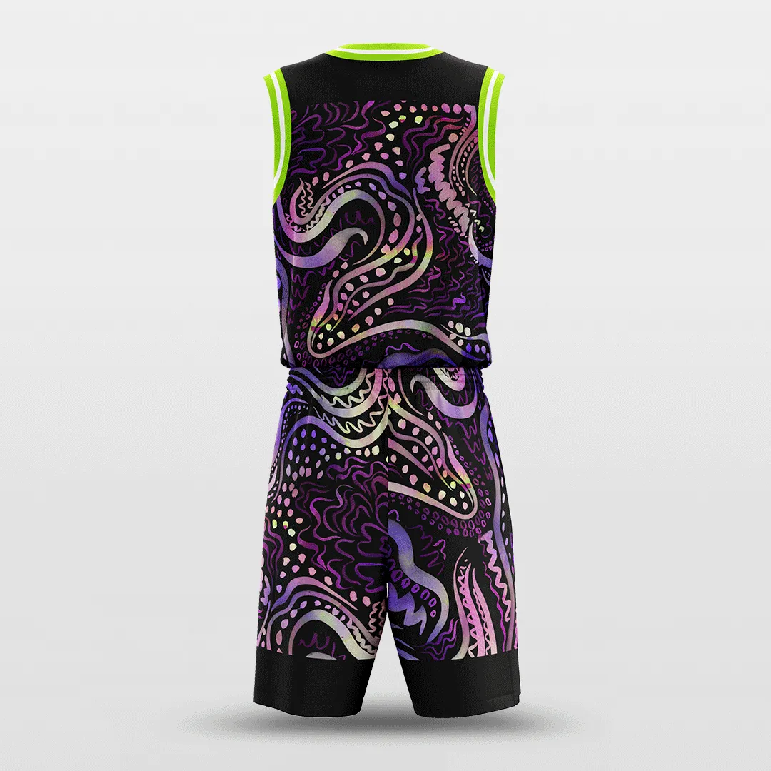 Deep Sea Fear - Customized Sublimated Basketball Set