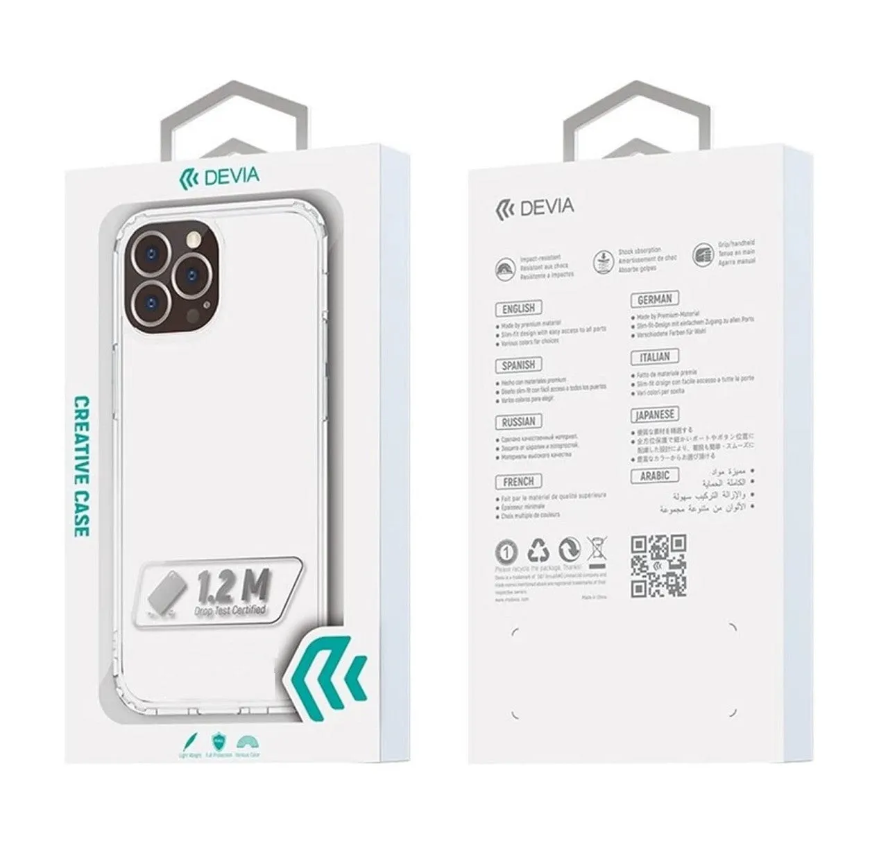 Devia Case Protection Devia M.G Clear Designed For 15 Pro 6.1