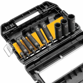 DeWalt DW22812 1/2" 10 Pc. Impact Ready Socket Set