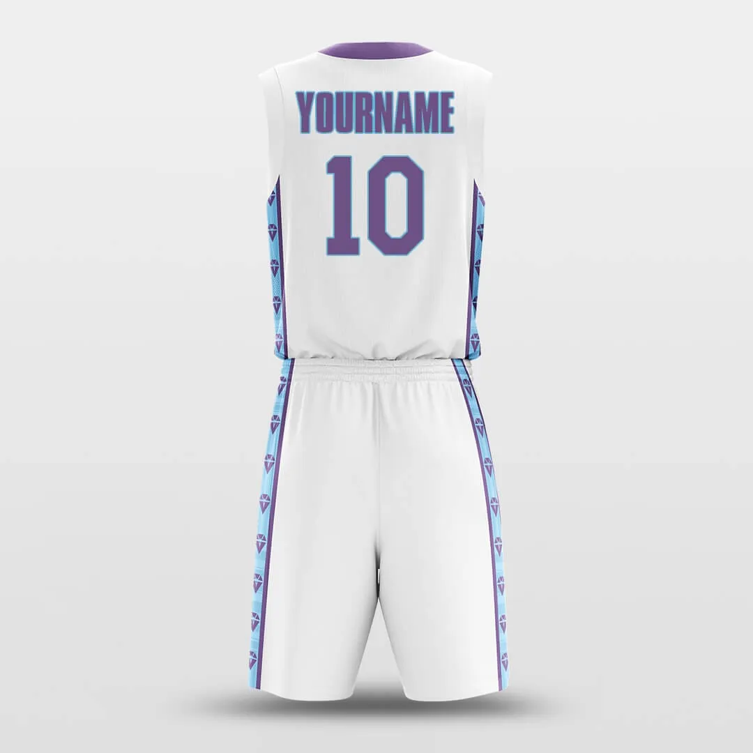 Diamond - Customized Basketball Jersey Set Sublimated BK160625S