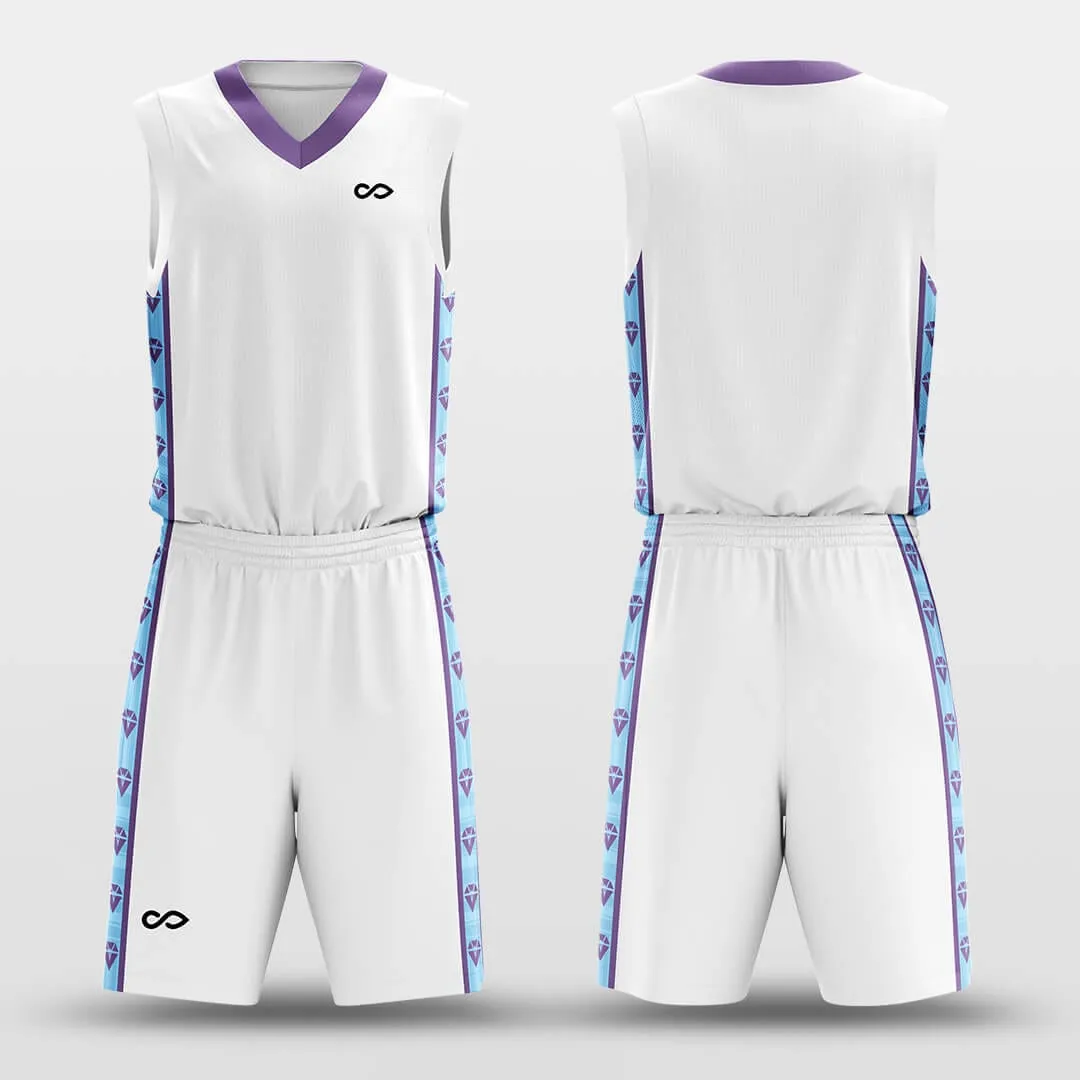 Diamond - Customized Basketball Jersey Set Sublimated BK160625S