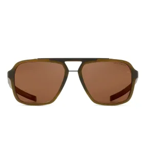 Dita Lancier LSA-415 Unisex Brown Aviator Sunglass