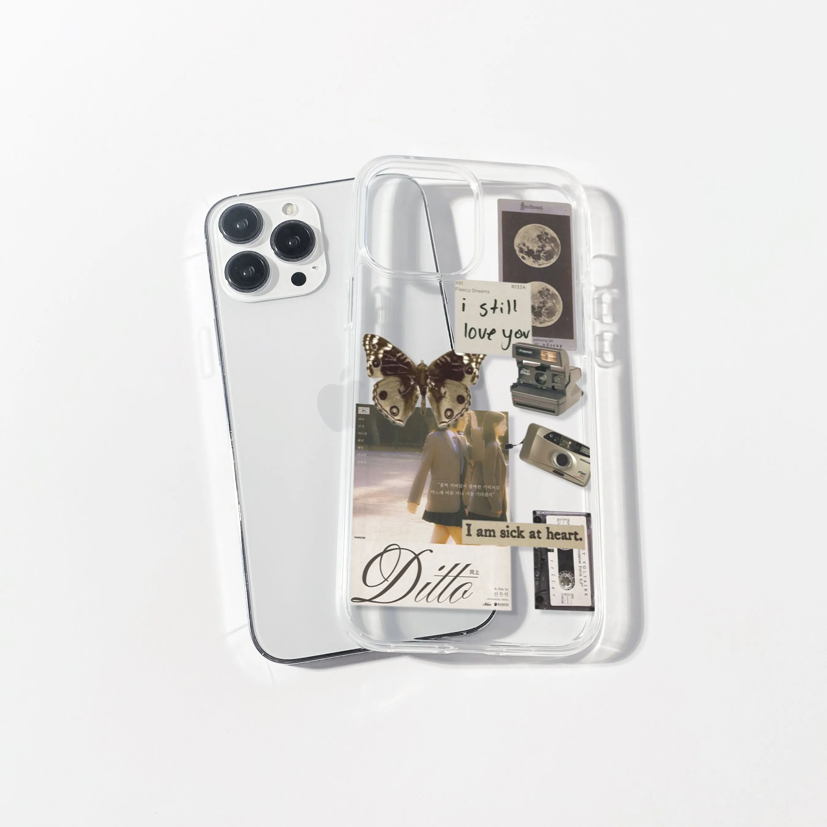 Ditto Aesthetic Silicone Clear Case