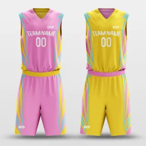 Donut - Customized Kid's Reversible Sublimated Basketball Set