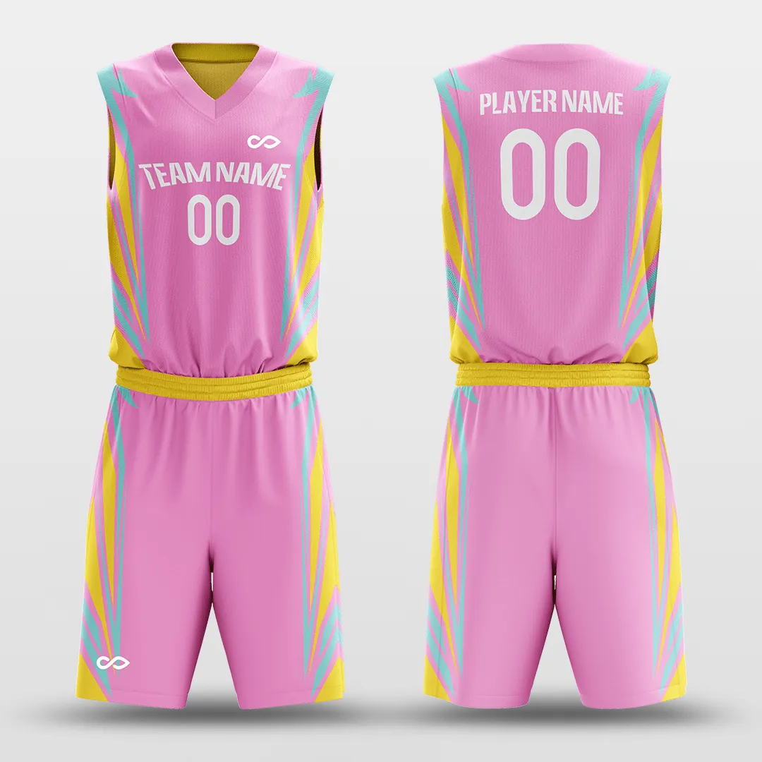 Donut - Customized Kid's Reversible Sublimated Basketball Set