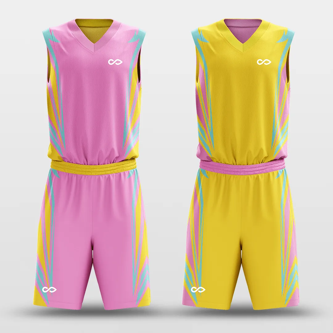 Donut - Customized Reversible Sublimated Basketball Set