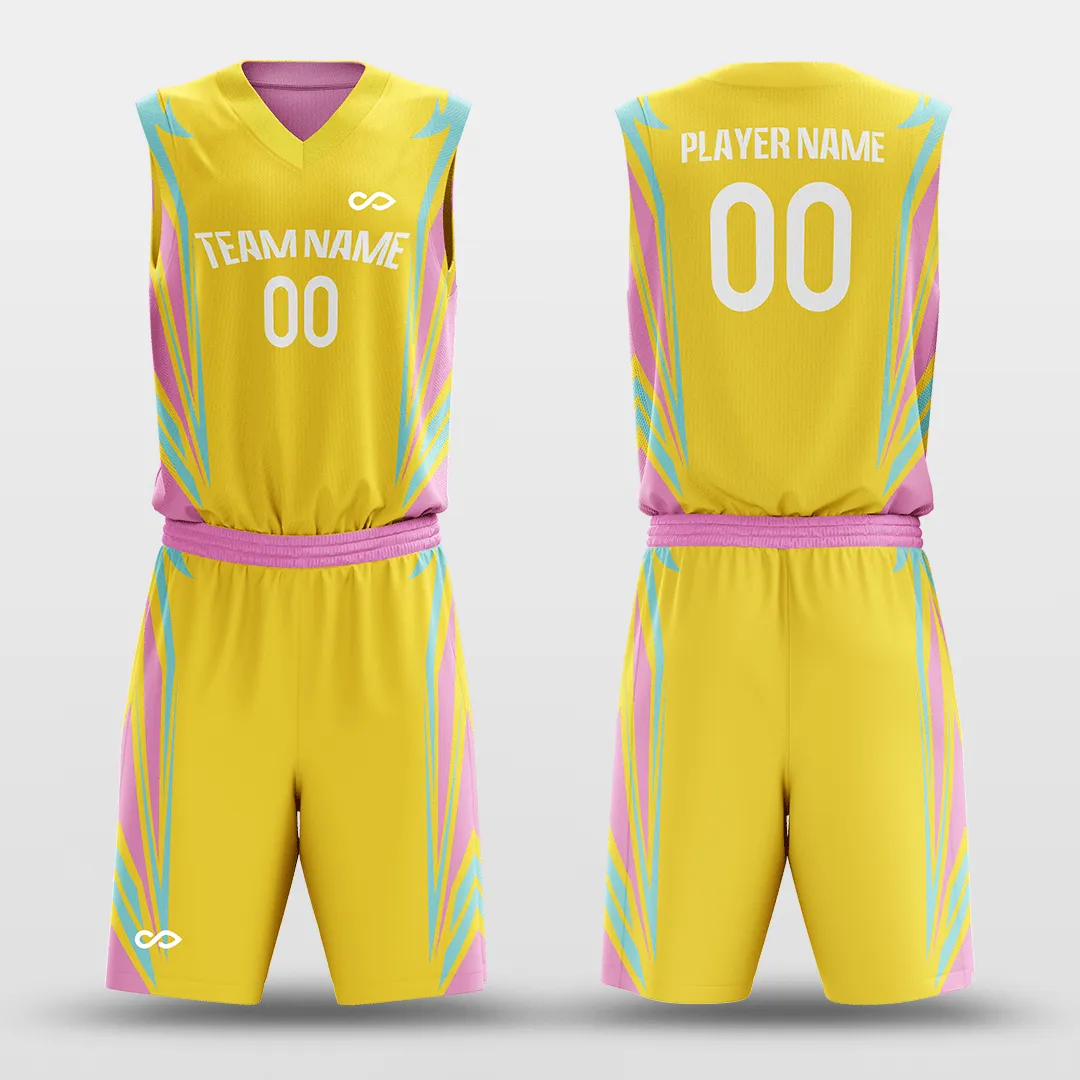 Donut - Customized Reversible Sublimated Basketball Set