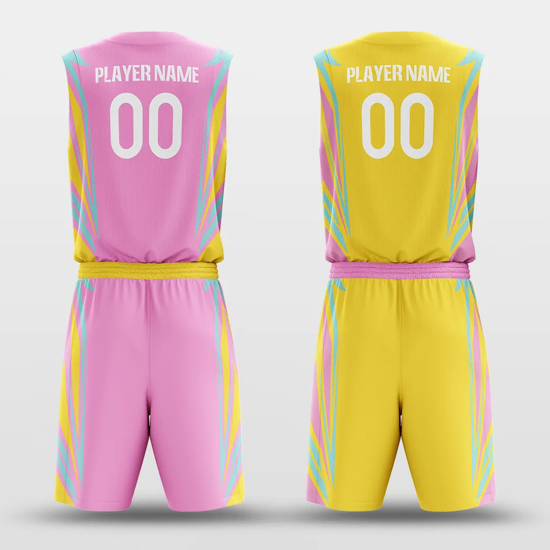 Donut - Customized Reversible Sublimated Basketball Set