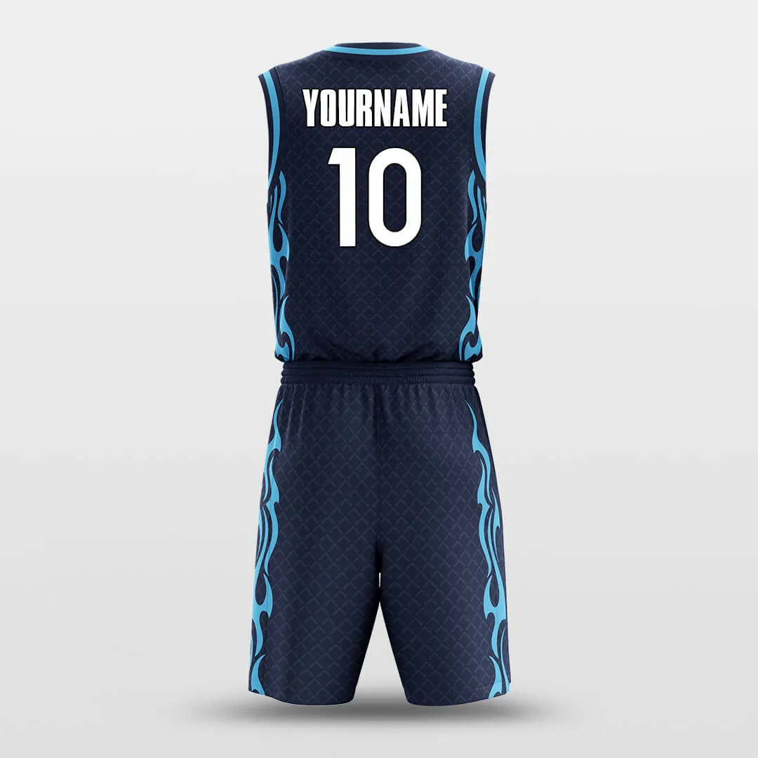 Dragon - Customized Basketball Jersey Set Sublimated BK160134S