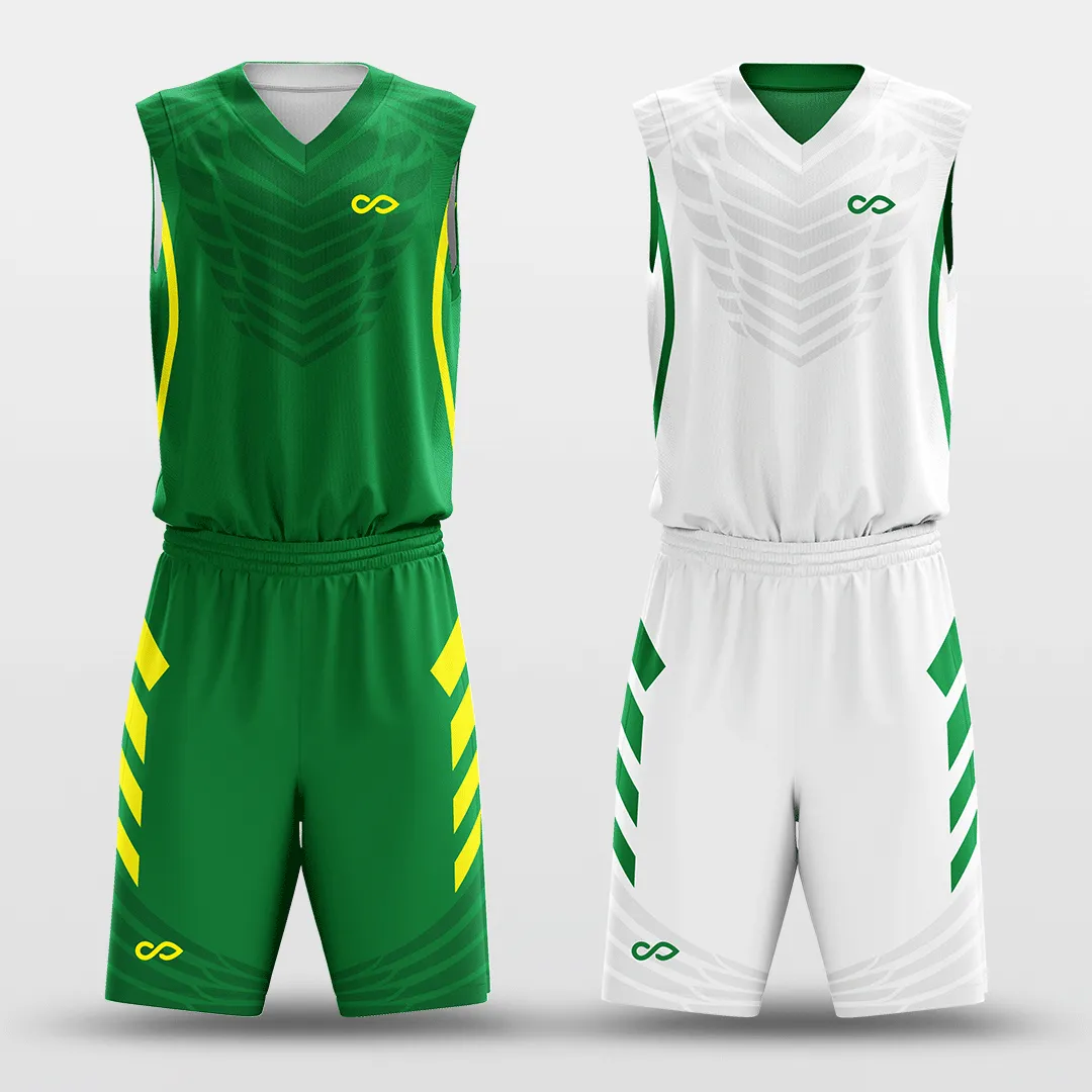 Duck - Customized Reversible Sublimated Basketball Set