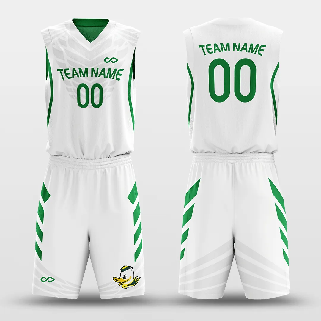 Duck - Customized Reversible Sublimated Basketball Set