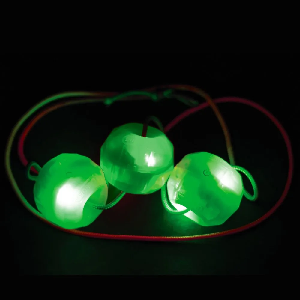 Duncan Nova Flow Light Up - Attached Juggling Skill Toy with Storage Case