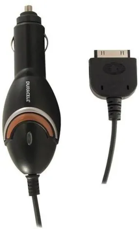 DURACELL DCSS5352 iPad/iPhone/iPod 30-Pin Car Charger