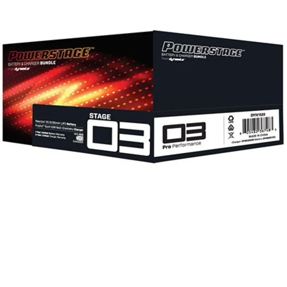 DYNAMITE Powerstage Bundle - Stage 3: 3S LiPo