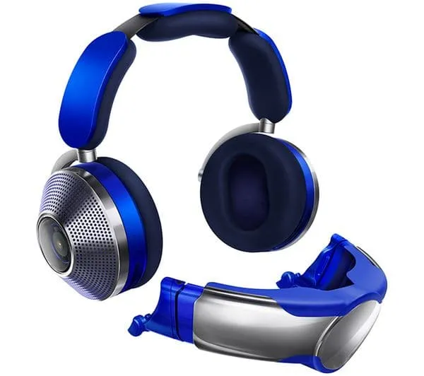 Dyson Zone Wireless Bluetooth Noise-Cancelling Air Purifying Headphones - Blue