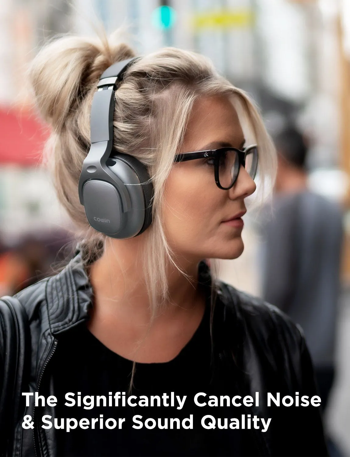 E9 Active Noise Cancelling Wireless Bluetooth Headphones