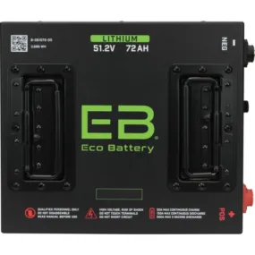 ECO Battery 48V / 72Ah Lithium Battery- Choose Your Model!