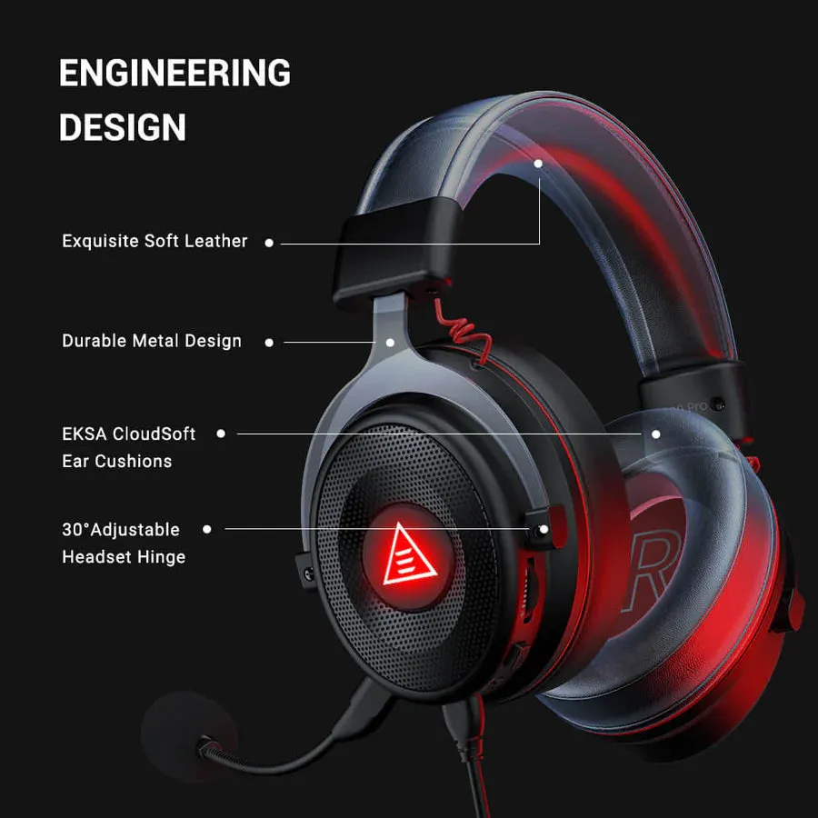 EKSA E900 PRO 7.1 VIRTUAL SURROUND SOUND GAMING HEADSET