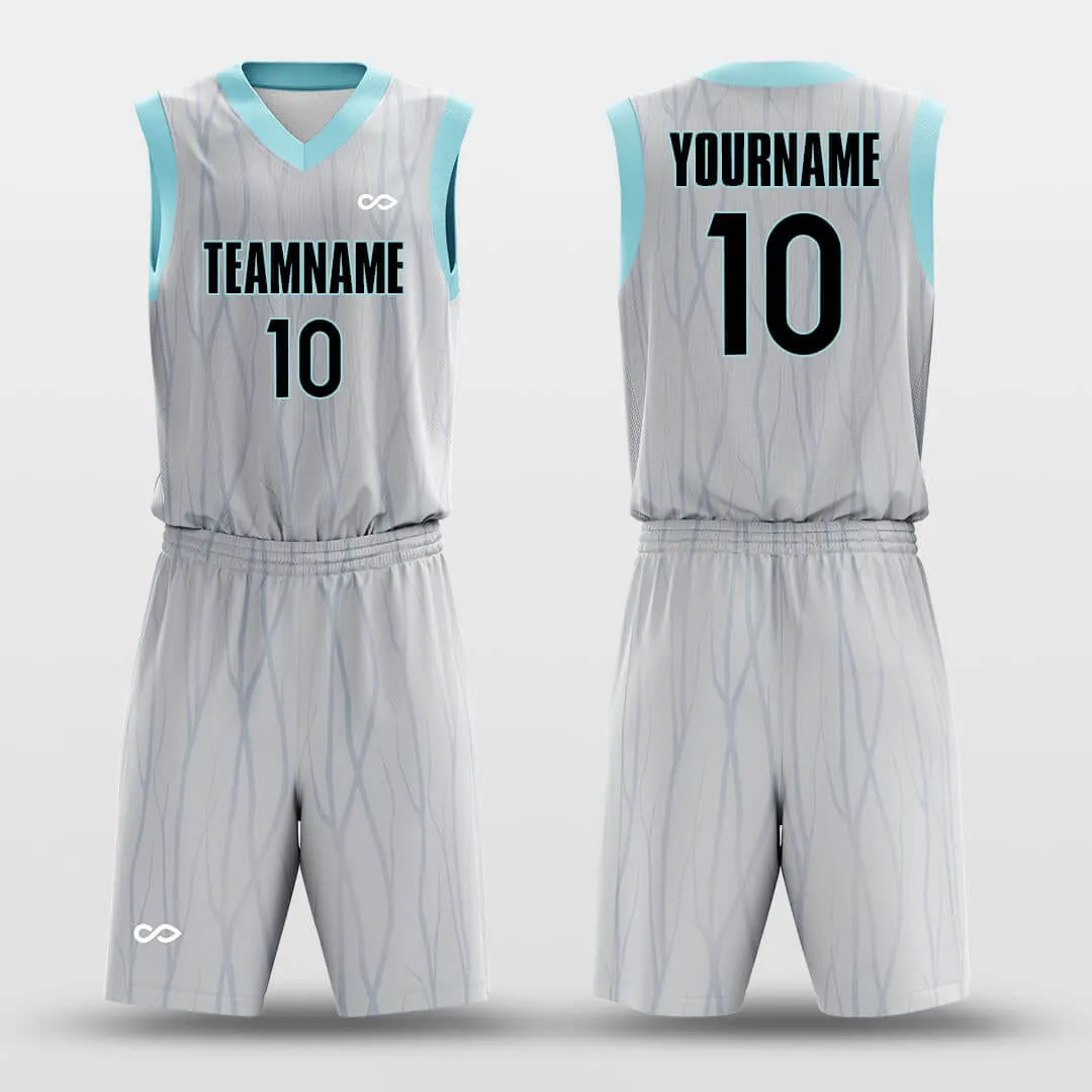 Everything Grows - Customized Basketball Jersey Set Design BK160129S