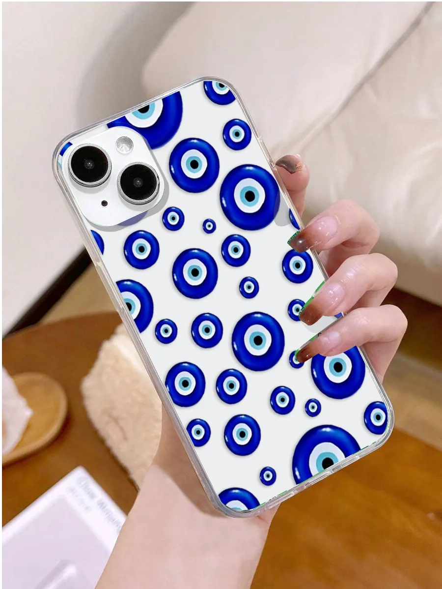 Evil Eye Clear Silicon Cover