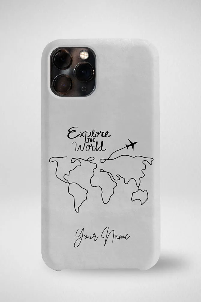 Explore The World Customized Hard Mobile Case - iPhone, Samsung, OnePlus & Xiaomi