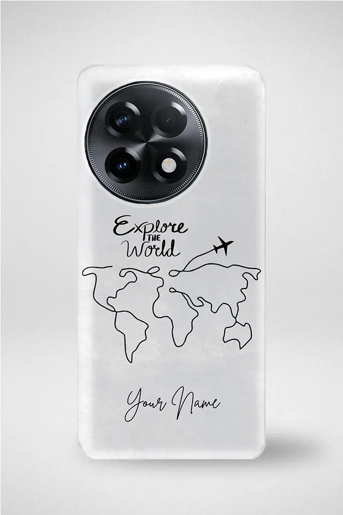 Explore The World Customized Hard Mobile Case - iPhone, Samsung, OnePlus & Xiaomi