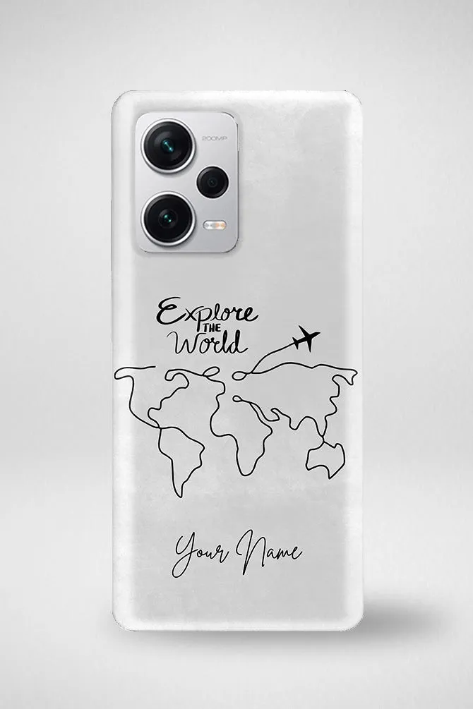 Explore The World Customized Hard Mobile Case - iPhone, Samsung, OnePlus & Xiaomi