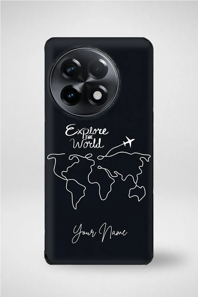 Explore The World Customized Hard Mobile Case - iPhone, Samsung, OnePlus & Xiaomi