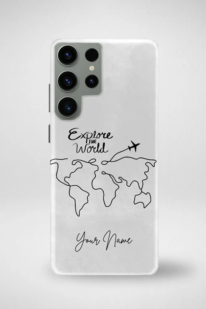 Explore The World Customized Hard Mobile Case - iPhone, Samsung, OnePlus & Xiaomi