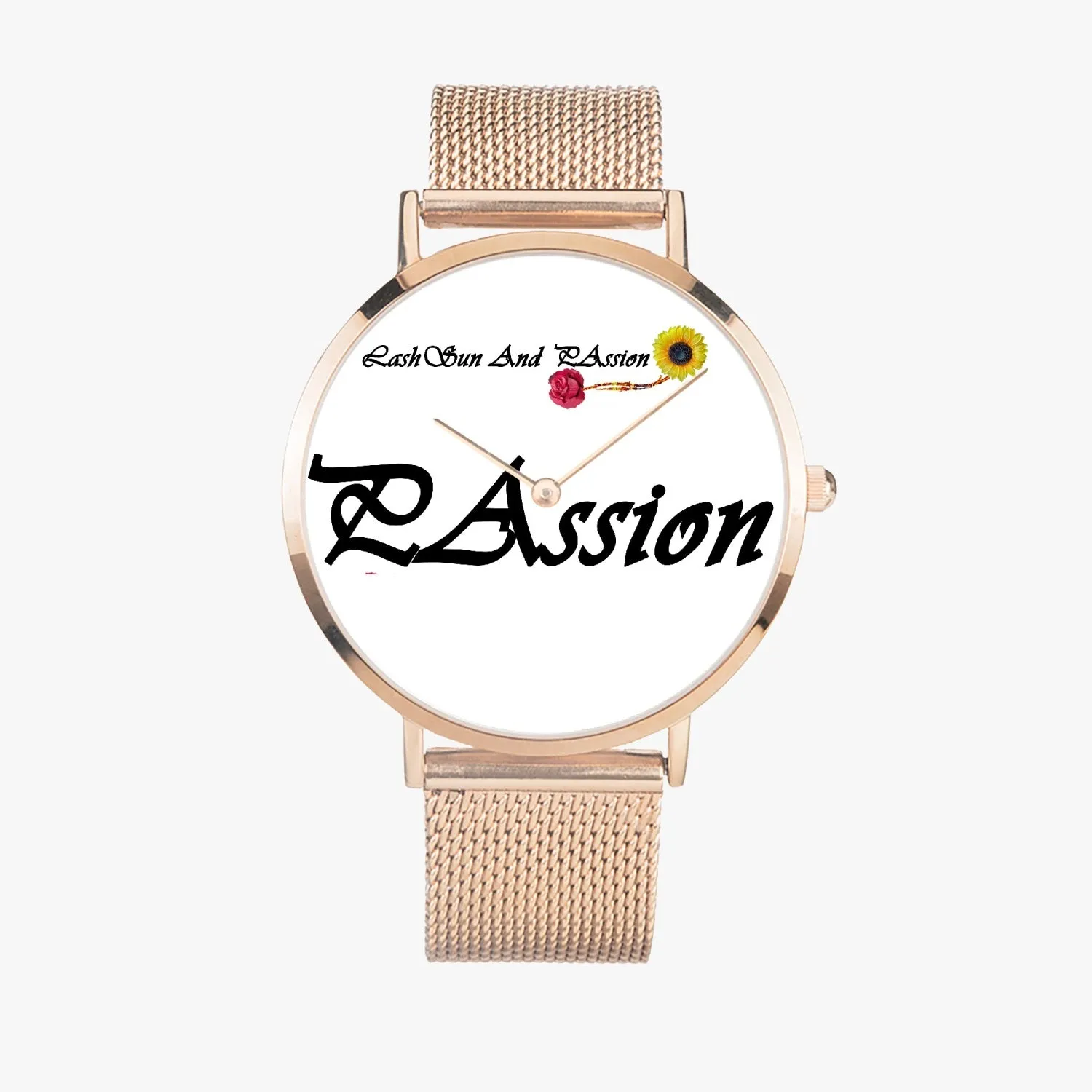 Fashion Ultra-thin Stainless Steel Quartz Watch