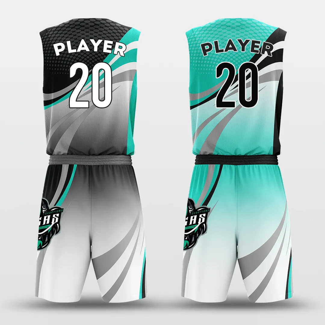 Fatal - Customized Reversible Sublimated Basketball Set