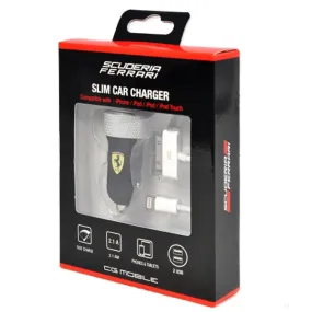 Ferrari Charger, Slim Car Charger, Black, 2019