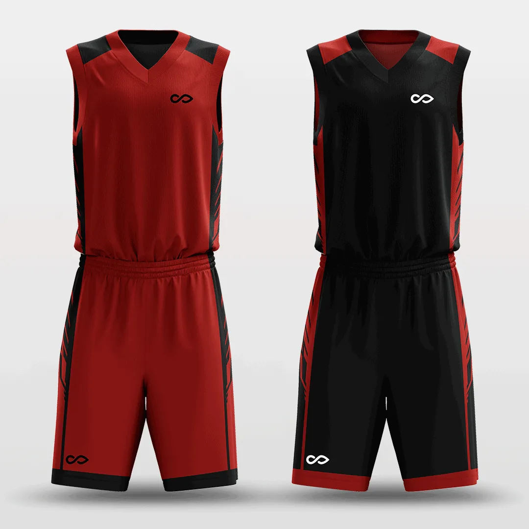 Field - Customized Reversible Sublimated Basketball Set