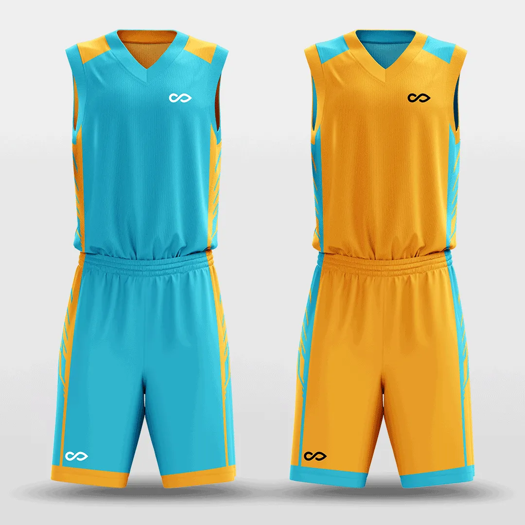 Field - Customized Reversible Sublimated Basketball Set