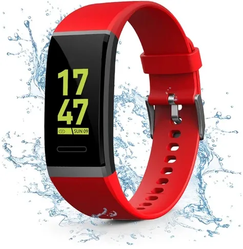 Fitness Tracker, Waterproof Smart Bracelet for Android & iOS