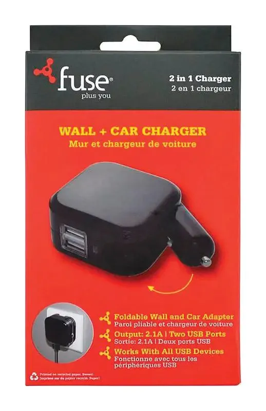 FoneGear  Fuse  USB Charging and Sync Cable  1 pk-USB Charging Cable