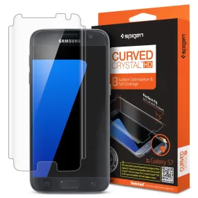 Galaxy S7 Screen Protector Curved Crystal HD