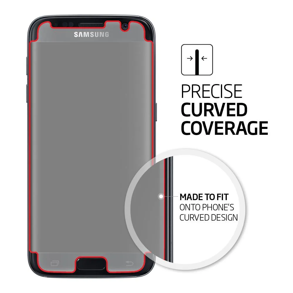 Galaxy S7 Screen Protector Curved Crystal HD