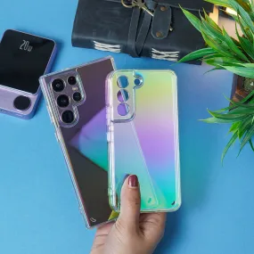 Galaxy Series Gradient Aurora Clear Case