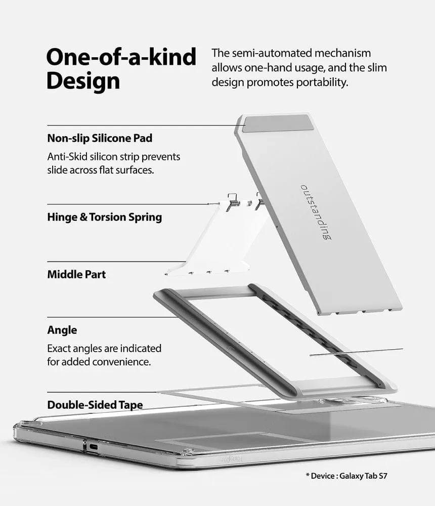 Galaxy Tab S7 / S8 Fusion Clear Case with Stand By Ringke