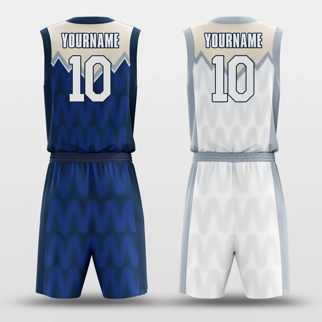 Gleaming- Custom Reversible Basketball Jersey Set Sublimated