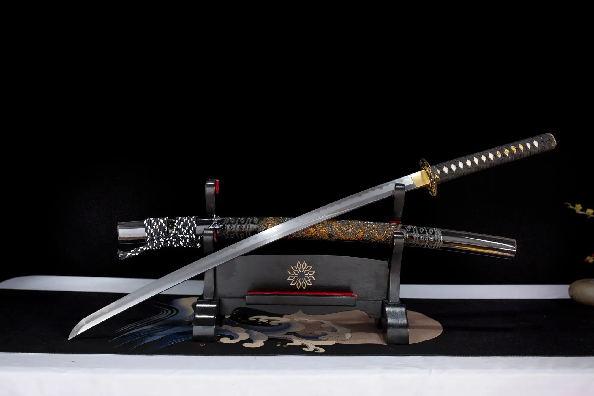 Golden Dragon Katana