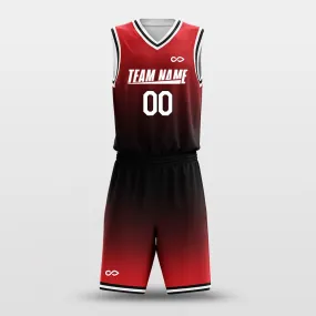 Gradual Flame - Customized Basketball Jersey Design